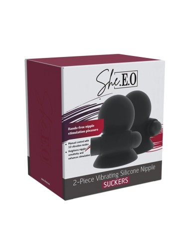 Suceurs de mamelons vibrants - She.E.O